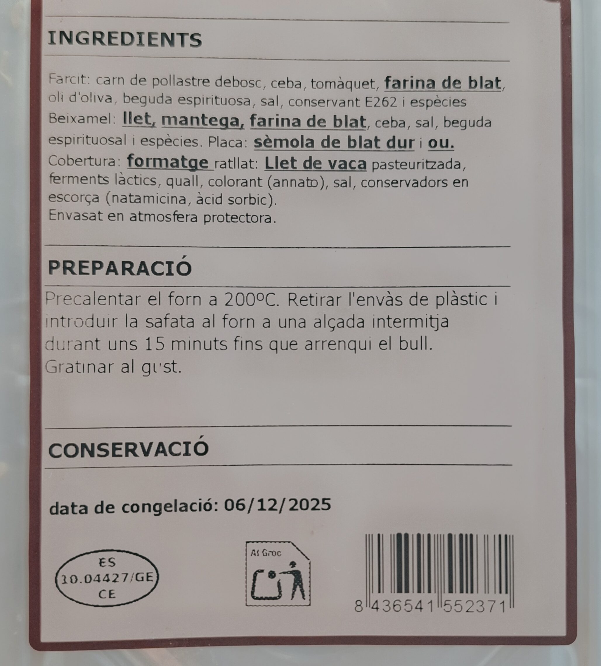 Canelons de pollastre ecològic - 24 unitats - Imatge 4