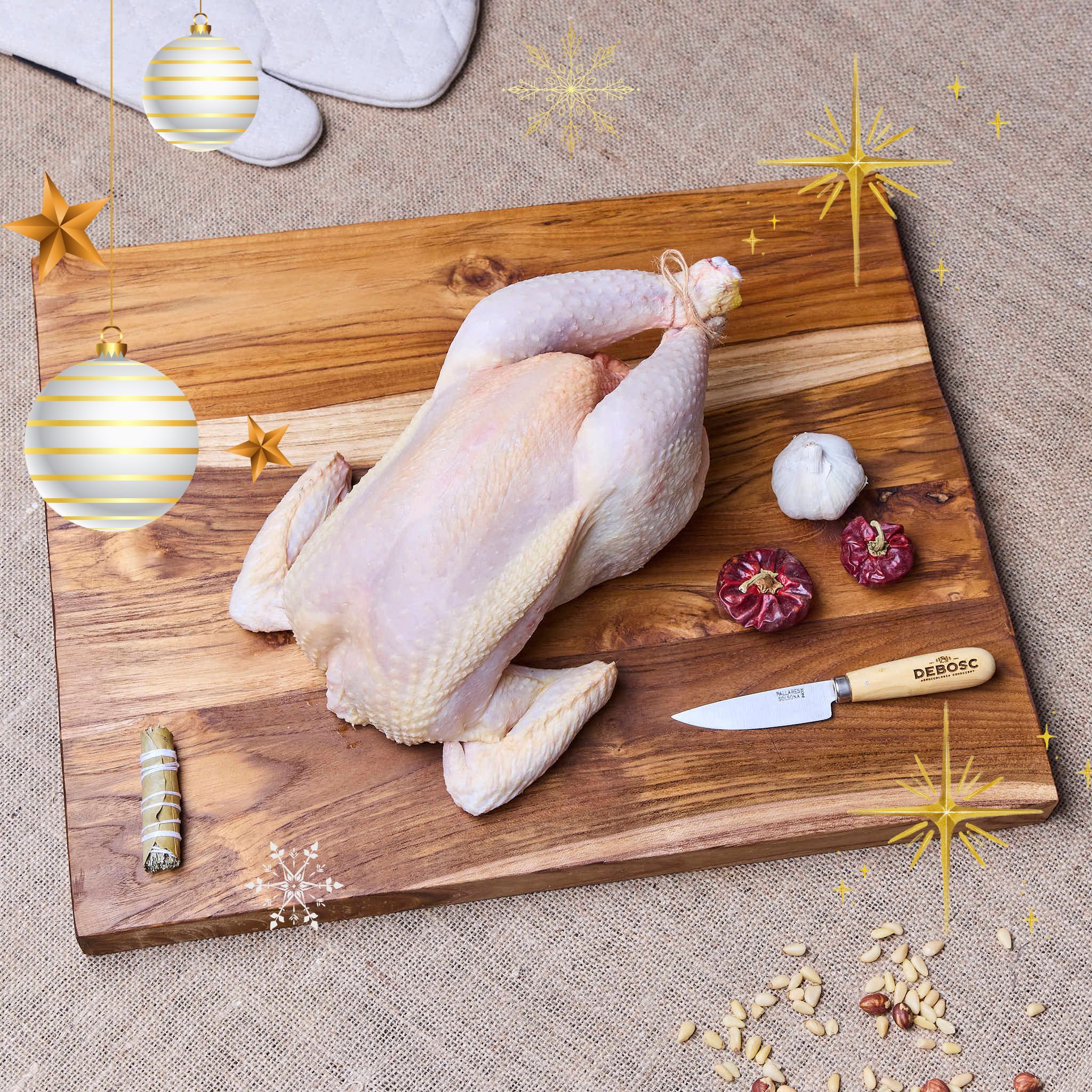 NADAL Pollastre ecològic Debosc Mida Gran